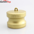 GutenTop Haute Qualité Camlock DP-200 4 &quot;Brass Couplage Cam Groove Connexion Rapide Capuchon De Capuchon De Poussière